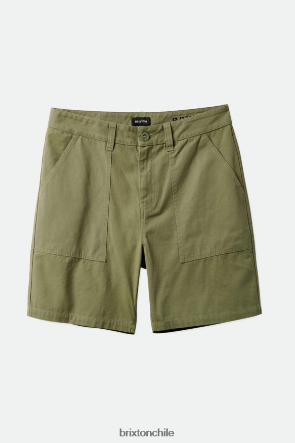 Brixton hombres superávit corto P0BX28159 vestir excedente de aceituna