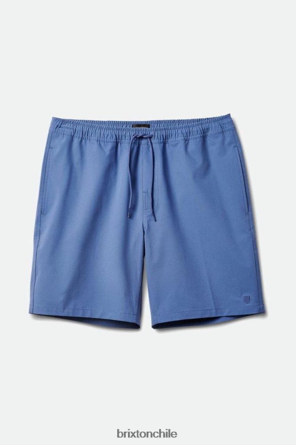 Brixton hombres viaje corto 5'' P0BX28154 vestir Pacifico Azul