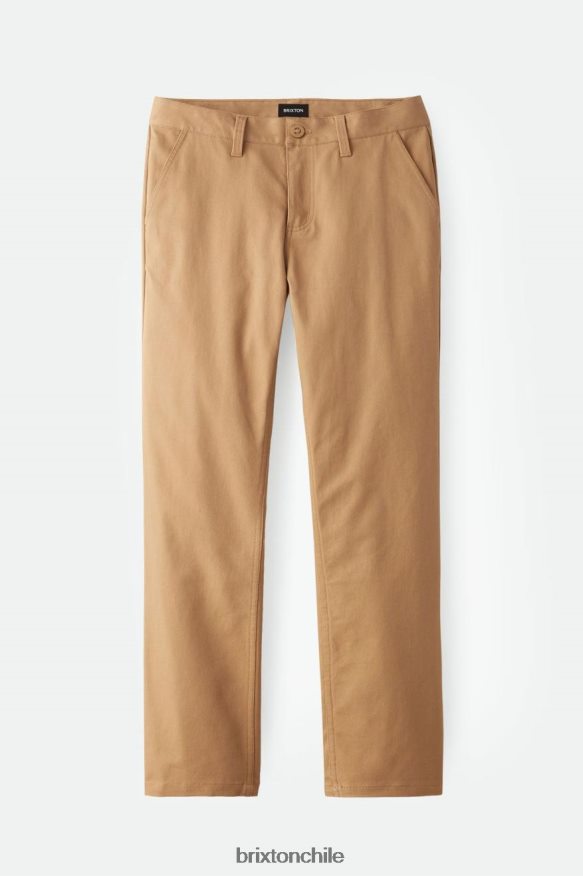 Brixton hombres pantalón chino regular de elección P0BX28148 vestir caqui