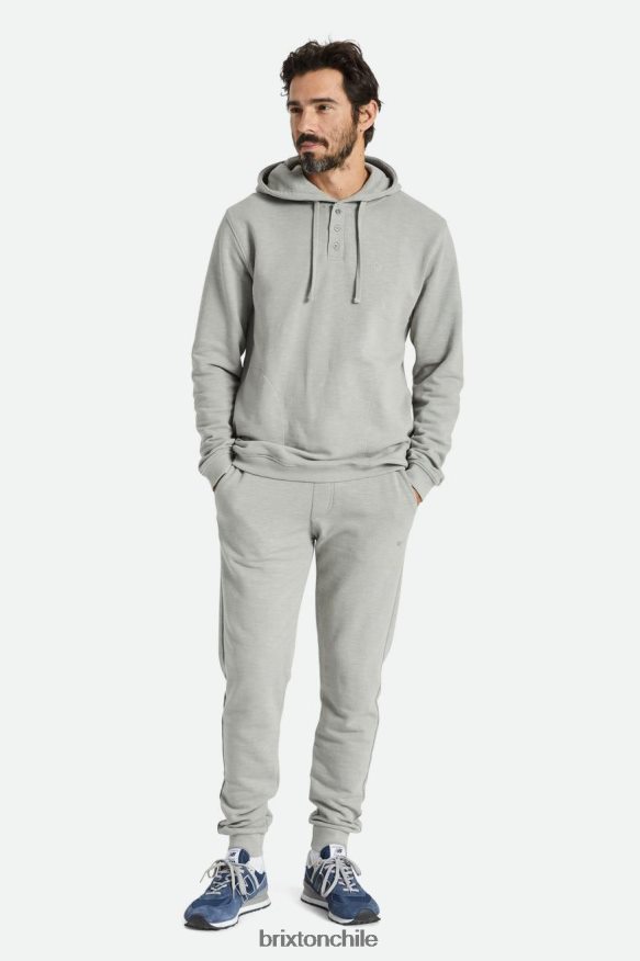Brixton hombres capucha henley de felpa francesa flameada P0BX28138 vestir paloma salvaje