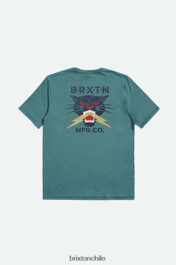 Brixton hombres camiseta de sastre s/s chispas P0BX2827 vestir abeto