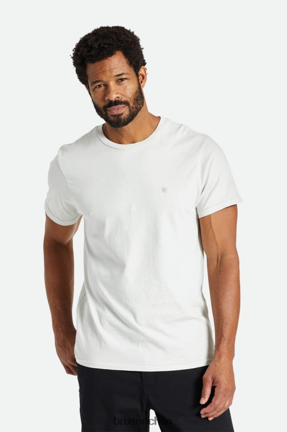 Brixton hombres camiseta reserva vintage s/s P0BX2895 vestir beige