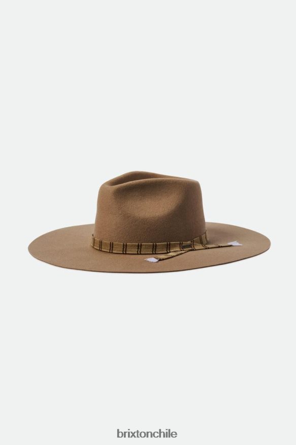 Brixton mujer sombrero de fieltro leigh P0BX28531 accesorios arena
