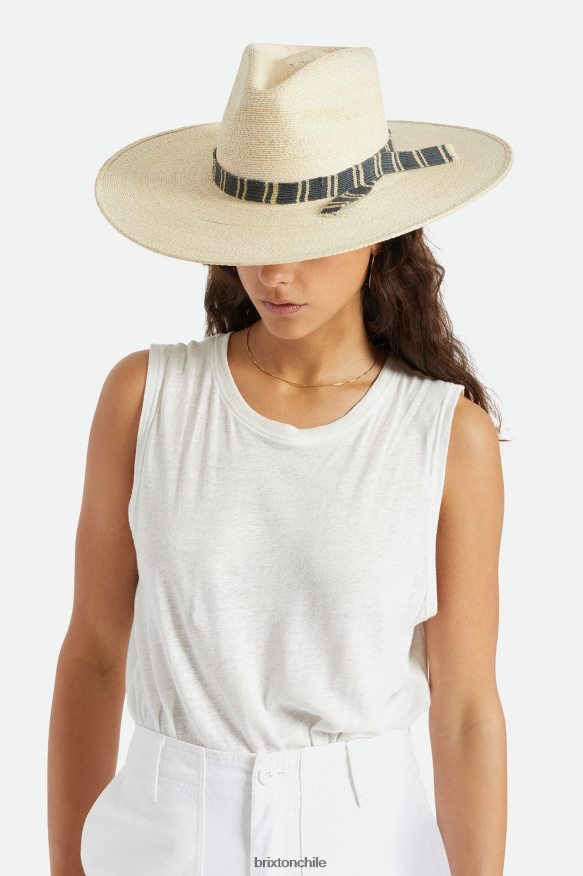 Brixton mujer sombrero de paja leigh P0BX28519 accesorios natural