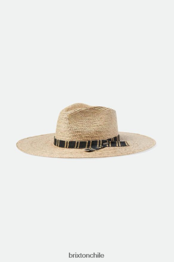 Brixton mujer sombrero de paja leigh P0BX28523 accesorios natural/múltiple