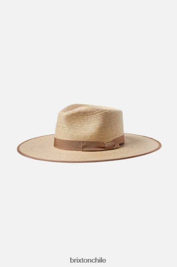 Brixton mujer sombrero ranchero de paja jo P0BX28518 accesorios natural