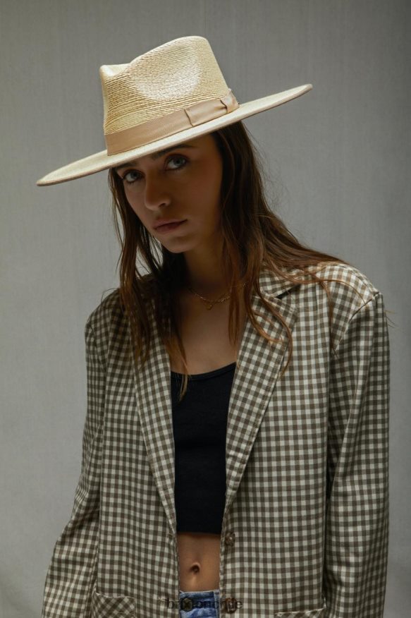 Brixton mujer sombrero ranchero de paja jo P0BX28518 accesorios natural