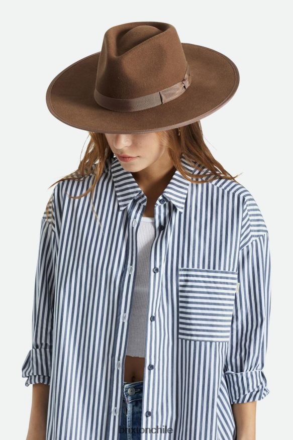 Brixton mujer sombrero ranchero jo P0BX28529 accesorios bronceado oscuro