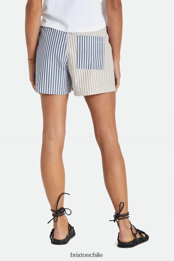 Brixton mujer calzoncillos sidney P0BX28492 vestir mojave/azul marino lavado