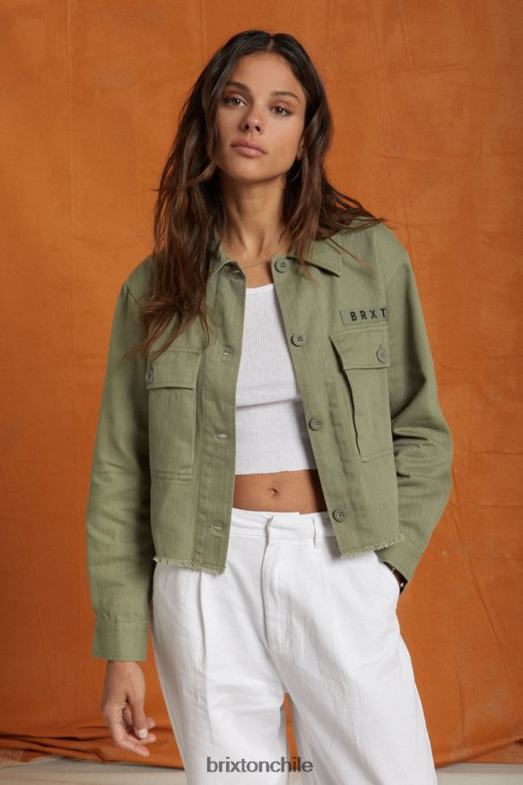 Brixton mujer sobrecamisa privada P0BX28462 vestir excedente de aceituna