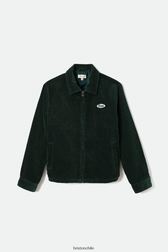 Brixton mujer chaqueta utopía P0BX28464 vestir Esmeralda
