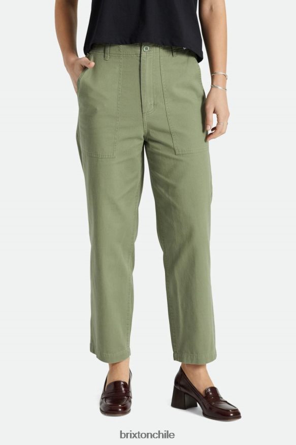 Brixton mujer pantalón vancouver P0BX28477 vestir excedente de aceituna
