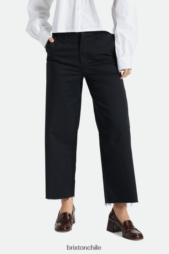 Brixton mujer pantalón victoriano de pernera ancha P0BX28476 vestir negro