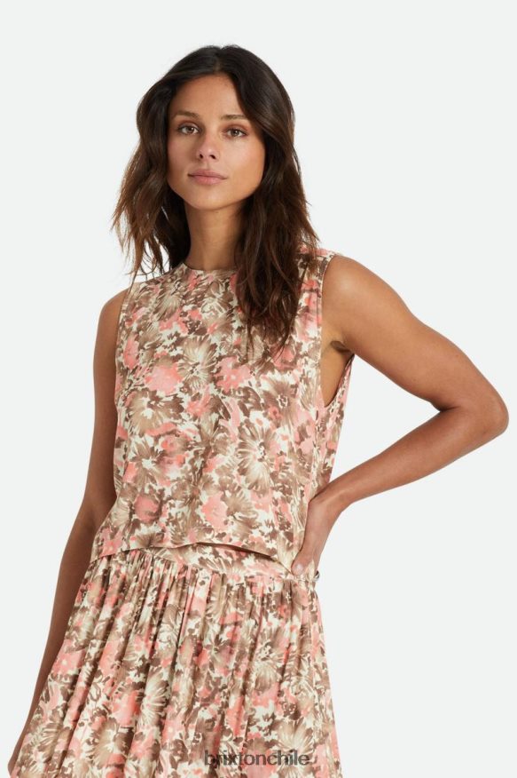Brixton mujer tanque capri P0BX28459 vestir néctar rosa