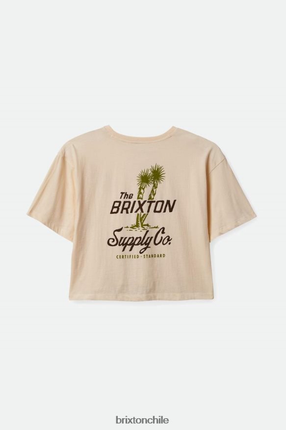 Brixton mujer camiseta austin s/s skimmer P0BX28440 vestir gorra blanca