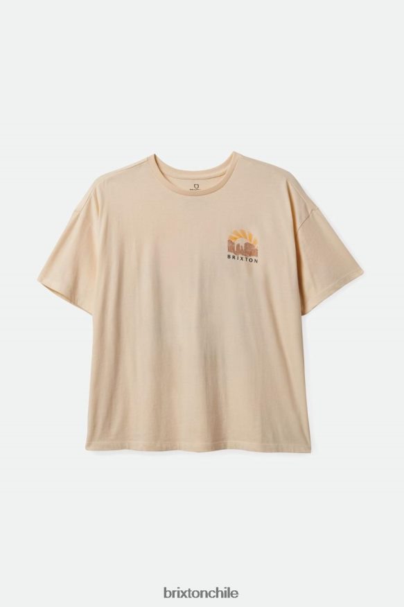 Brixton mujer camiseta boyfriend extragrande cultivate P0BX28426 vestir gorra blanca