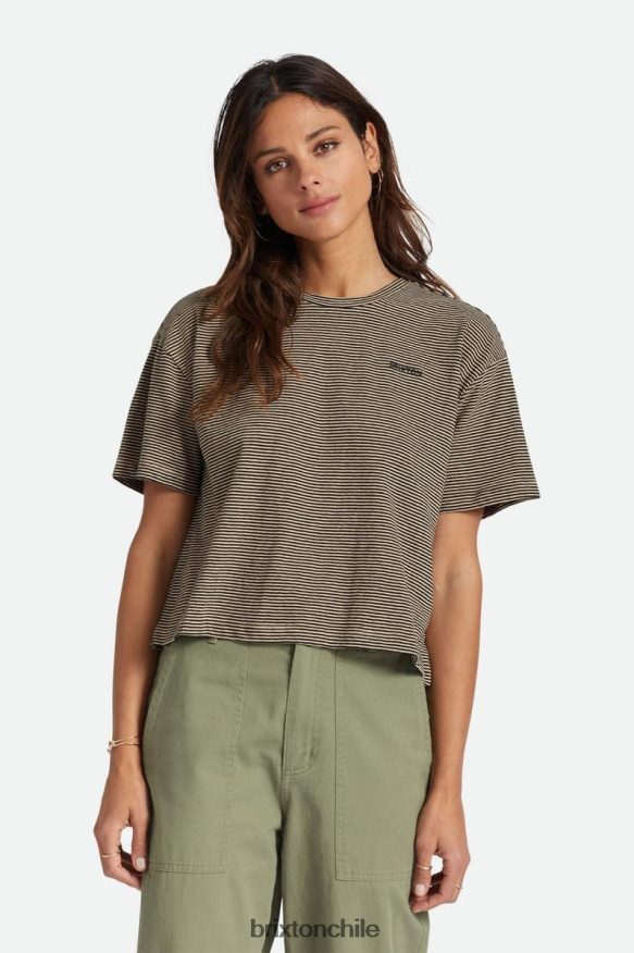 Brixton mujer granada s/s skimmer camiseta P0BX28425 vestir arena