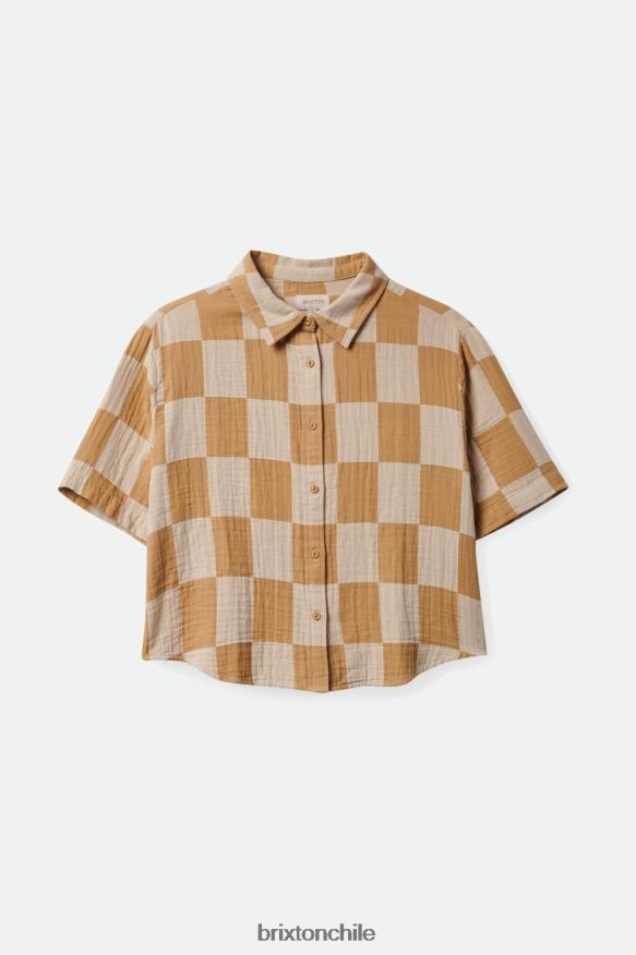 Brixton mujer mykonos boxy s/s tejido P0BX28414 vestir arena