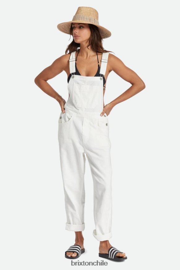 Brixton mujer costa en general P0BX28496 vestir cordón blanco