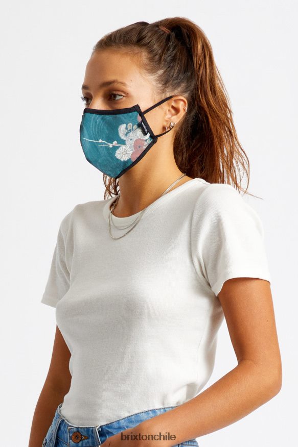 Brixton unisexo Mascarilla antimicrobiana elástica en 4 direcciones P0BX28390 accesorios floral