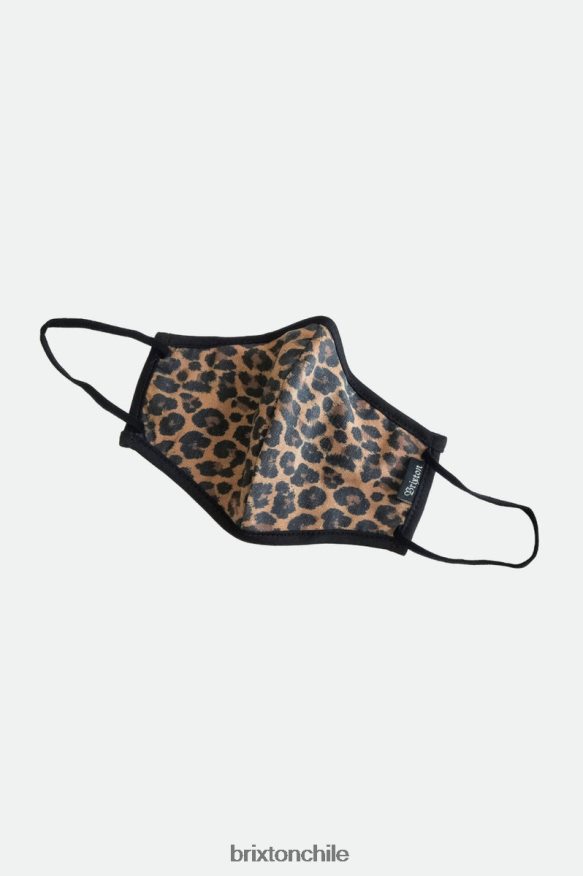Brixton unisexo Mascarilla antimicrobiana elástica en 4 direcciones P0BX28391 accesorios leopardo
