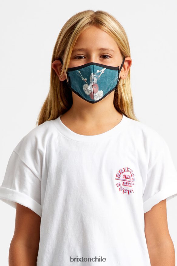 Brixton unisexo mascarilla antimicrobiana juvenil P0BX28409 accesorios floral