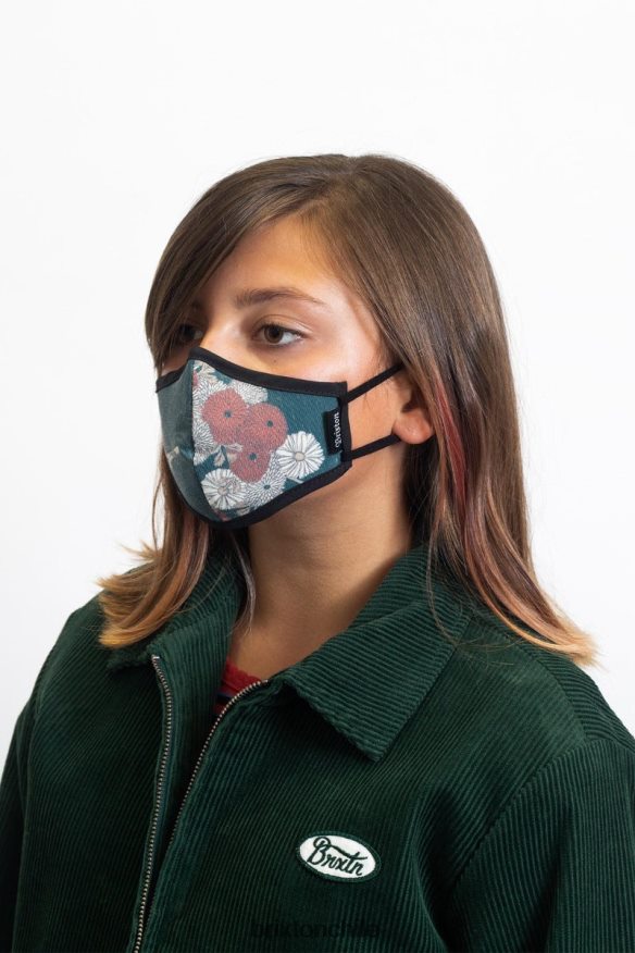 Brixton unisexo mascarilla antimicrobiana juvenil P0BX28409 accesorios floral