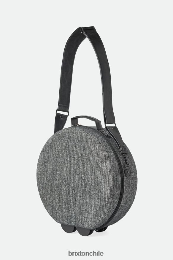 Brixton unisexo estuche de viaje fedora hecho correctamente P0BX28345 accesorios gris negro