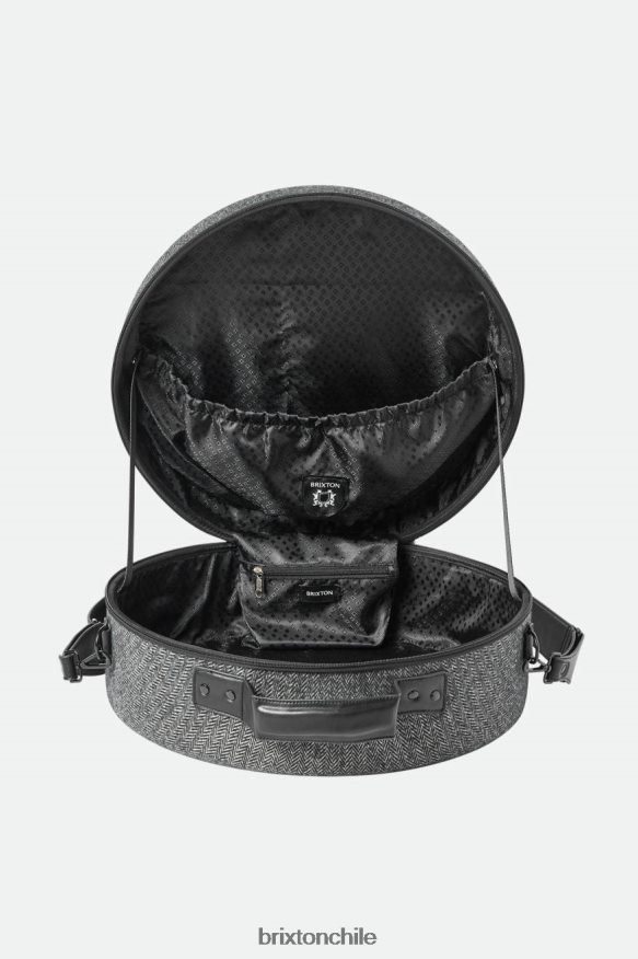 Brixton unisexo estuche de viaje fedora hecho correctamente P0BX28345 accesorios gris negro