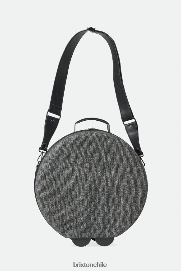 Brixton unisexo estuche de viaje fedora hecho correctamente P0BX28345 accesorios gris negro
