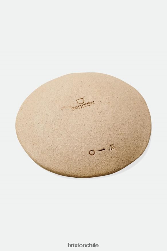 Brixton x O-M unisexo plato de cerámica hecho a mano P0BX28369 accesorios beige