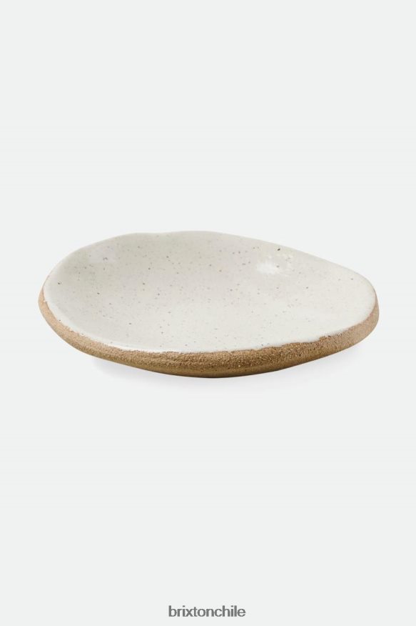 Brixton x O-M unisexo plato de cerámica hecho a mano P0BX28369 accesorios beige