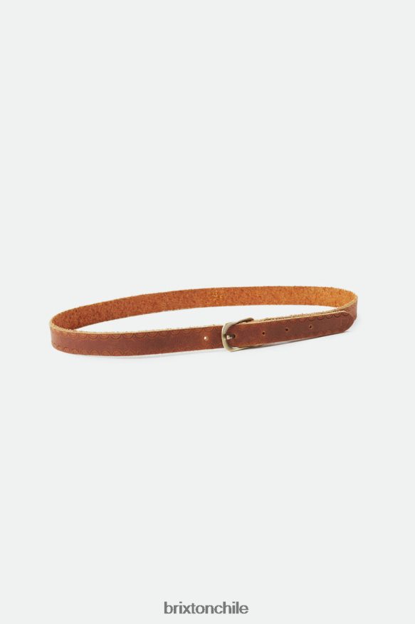 Brixton unisexo banda de sombrero con hebilla ajustable P0BX28364 accesorios marrón