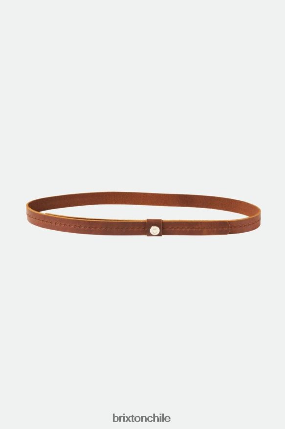 Brixton unisexo banda de sombrero de escudo ajustable P0BX28344 accesorios estrella marrón