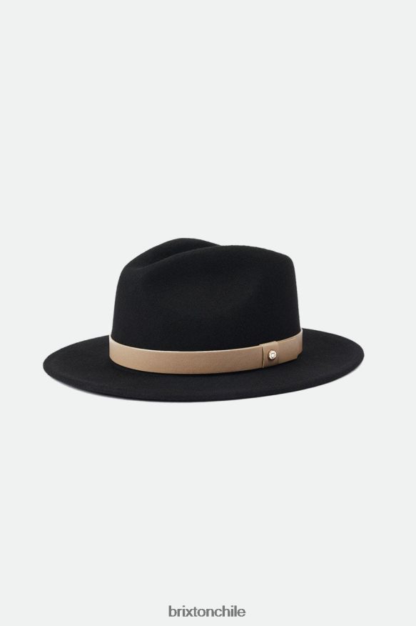 Brixton unisexo banda de sombrero de escudo ajustable P0BX28363 accesorios marrón claro