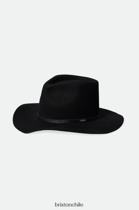 Brixton unisexo sombrero de vaquero del río whisky P0BX28206 accesorios negro