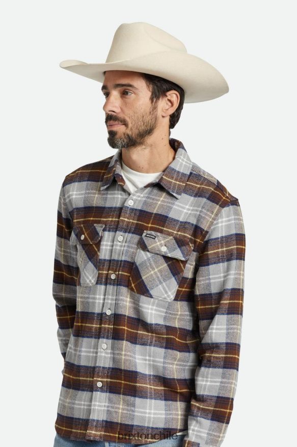Brixton unisexo sombrero vaquero reserva el paso P0BX28202 accesorios gorra blanca