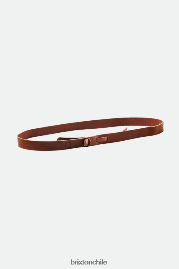 Brixton x Artifact unisexo banda de sombrero ajustable de cuero P0BX28373 accesorios marrón